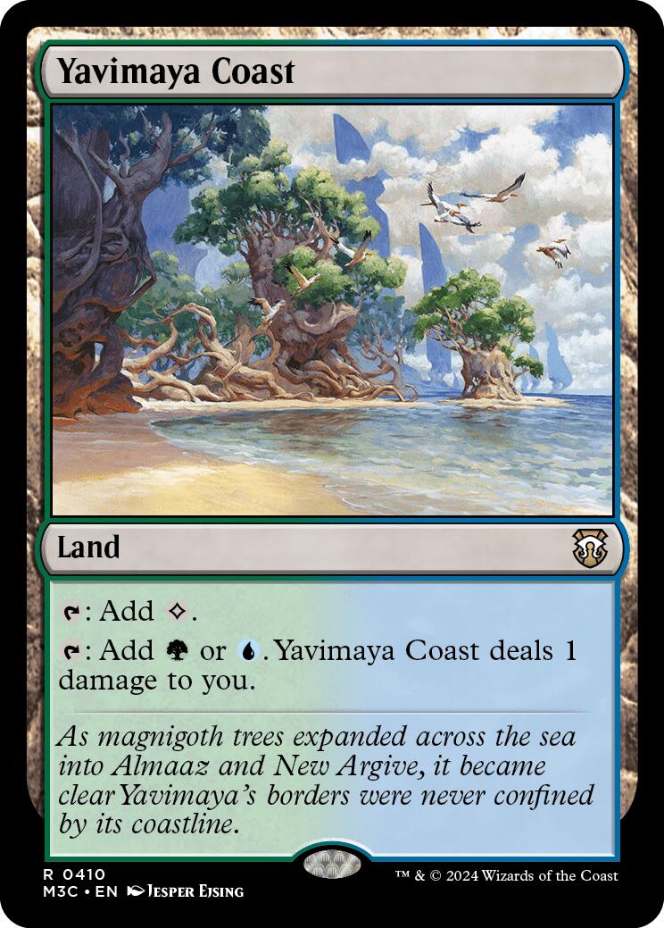 Yavimaya Coast [Modern Horizons 3 Commander] | RetroPlay Games