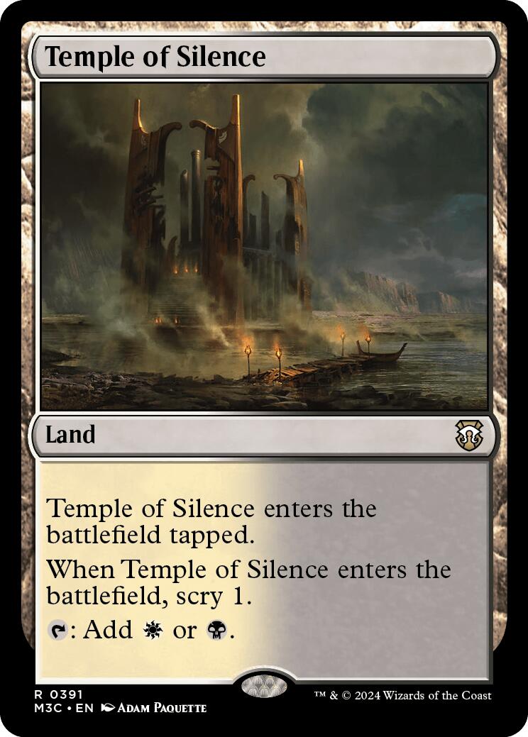 Temple of Silence [Modern Horizons 3 Commander] | RetroPlay Games