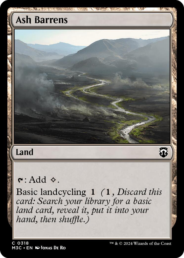 Ash Barrens [Modern Horizons 3 Commander] | RetroPlay Games