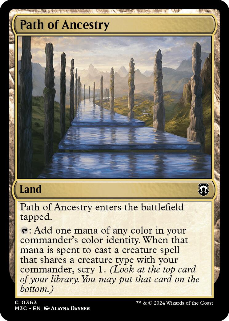 Path of Ancestry [Modern Horizons 3 Commander] | RetroPlay Games