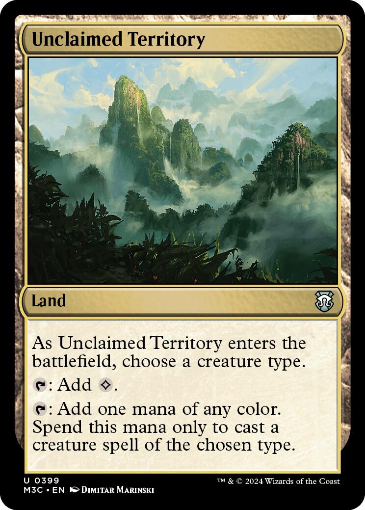 Unclaimed Territory [Modern Horizons 3 Commander] | RetroPlay Games