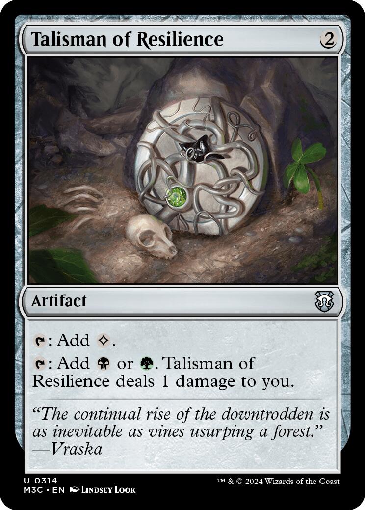 Talisman of Resilience [Modern Horizons 3 Commander] | RetroPlay Games