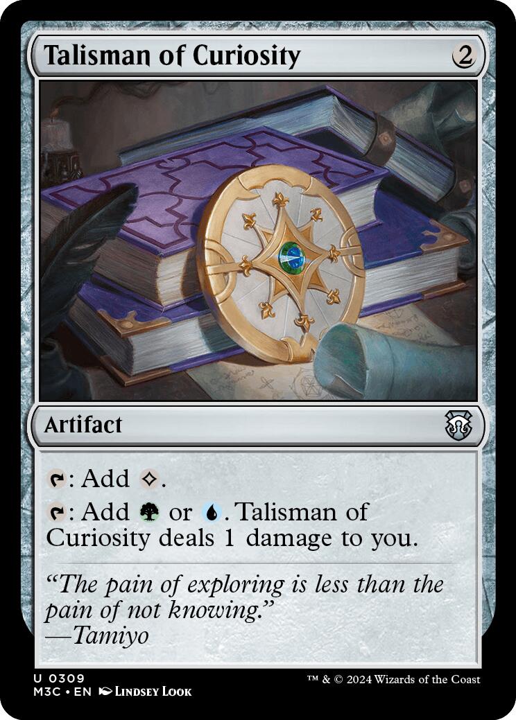 Talisman of Curiosity [Modern Horizons 3 Commander] | RetroPlay Games