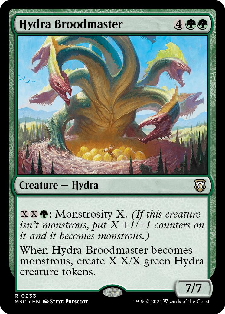 Hydra Broodmaster [Modern Horizons 3 Commander] | RetroPlay Games