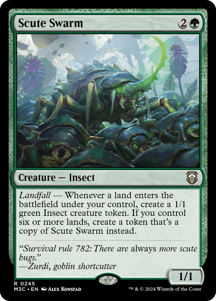 Scute Swarm [Modern Horizons 3 Commander] | RetroPlay Games