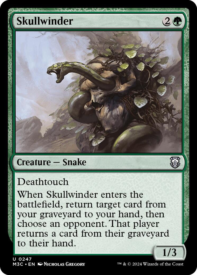 Skullwinder [Modern Horizons 3 Commander] | RetroPlay Games