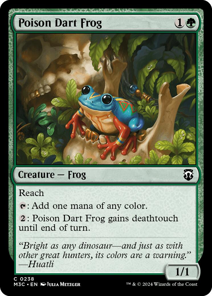 Poison Dart Frog [Modern Horizons 3 Commander] | RetroPlay Games