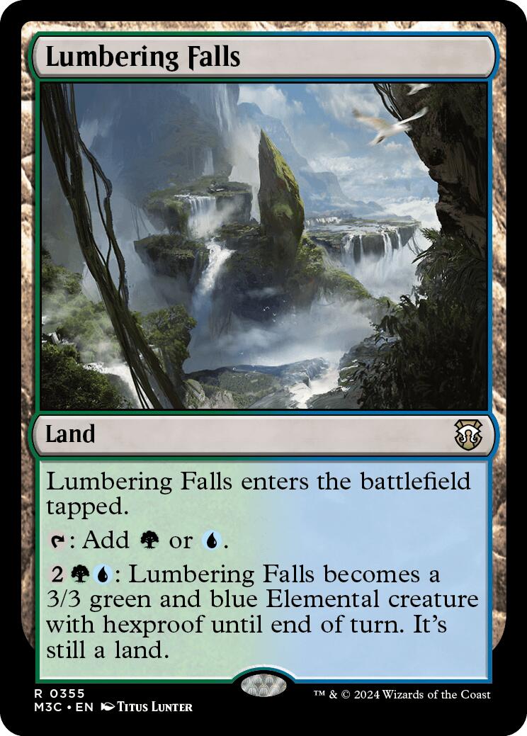 Lumbering Falls [Modern Horizons 3 Commander] | RetroPlay Games