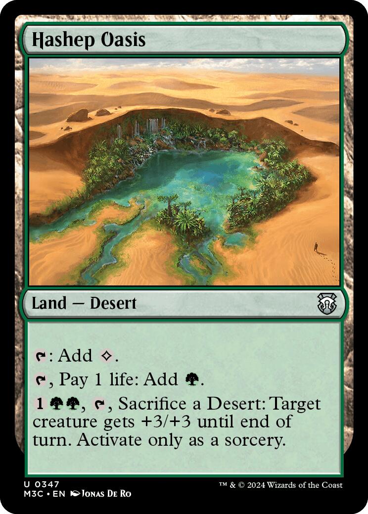 Hashep Oasis [Modern Horizons 3 Commander] | RetroPlay Games