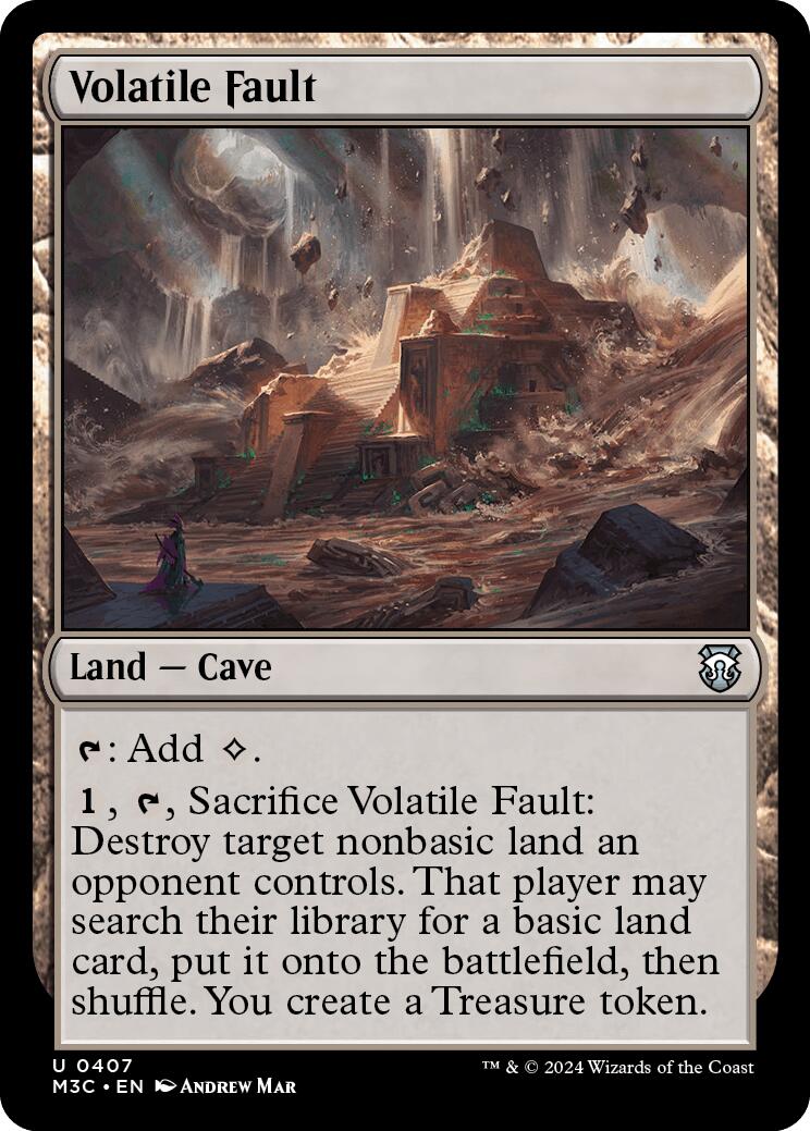 Volatile Fault [Modern Horizons 3 Commander] | RetroPlay Games