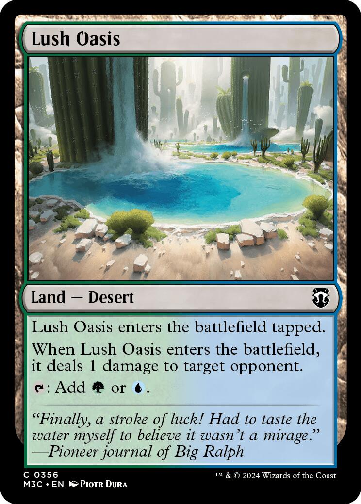 Lush Oasis [Modern Horizons 3 Commander] | RetroPlay Games