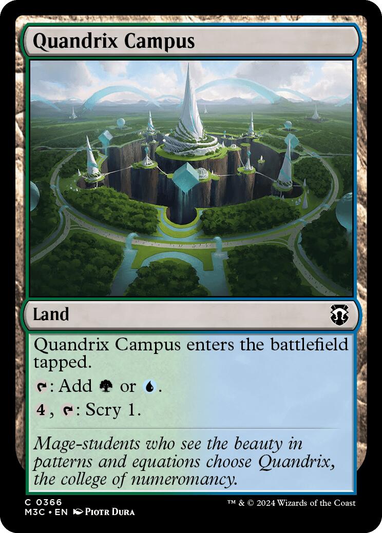 Quandrix Campus [Modern Horizons 3 Commander] | RetroPlay Games