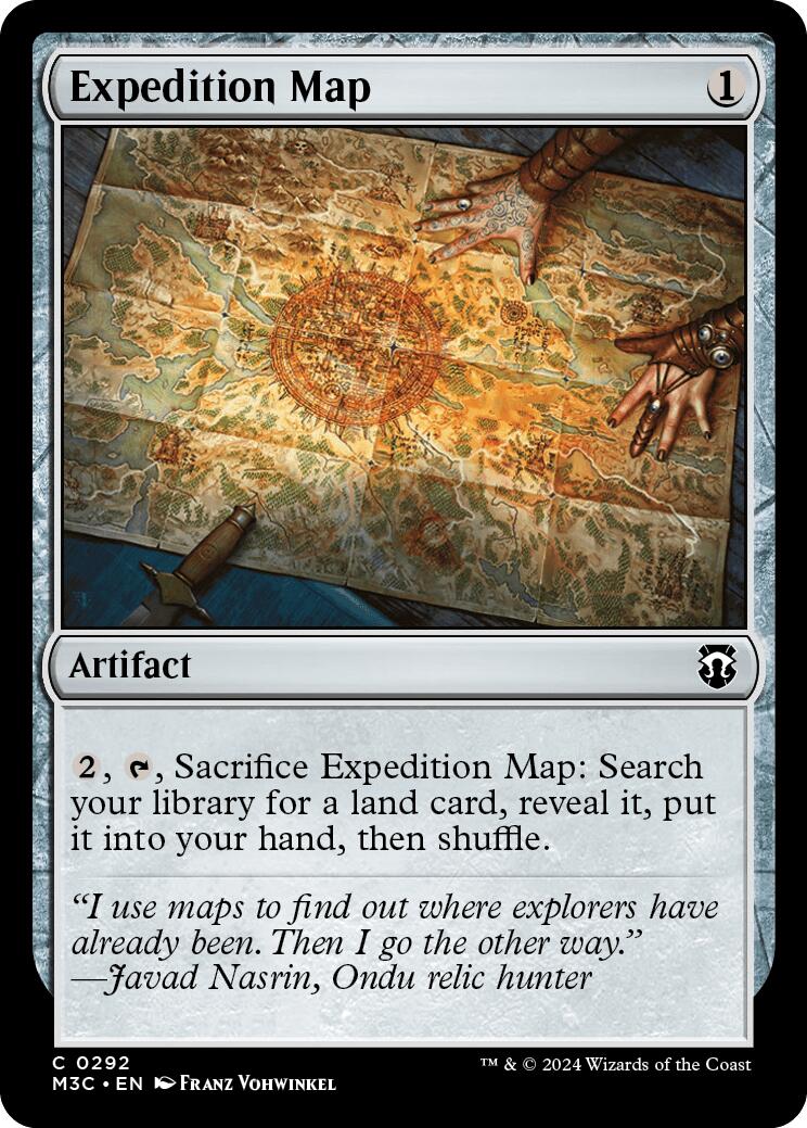 Expedition Map [Modern Horizons 3 Commander] | RetroPlay Games