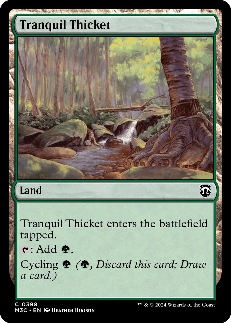 Tranquil Thicket [Modern Horizons 3 Commander] | RetroPlay Games