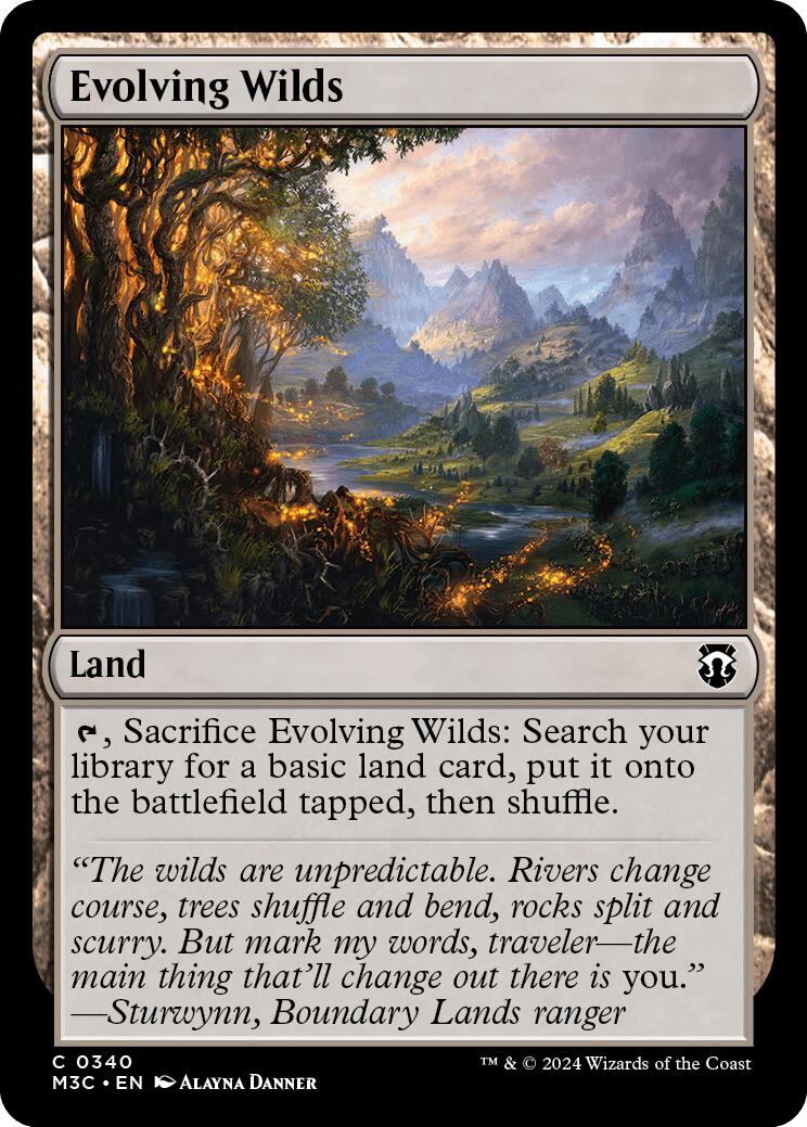 Evolving Wilds [Modern Horizons 3 Commander] | RetroPlay Games