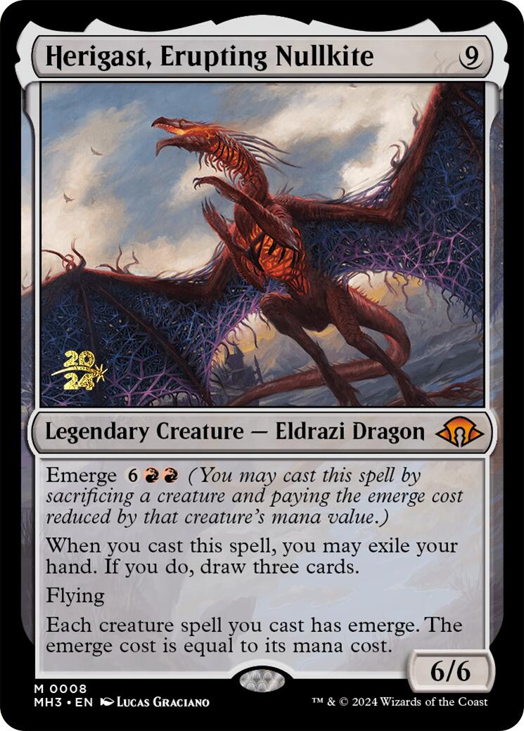 Herigast, Erupting Nullkite [Modern Horizons 3 Prerelease Promos] | RetroPlay Games