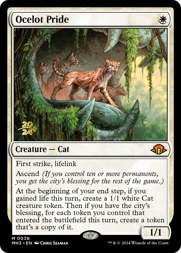 Ocelot Pride [Modern Horizons 3 Prerelease Promos] | RetroPlay Games