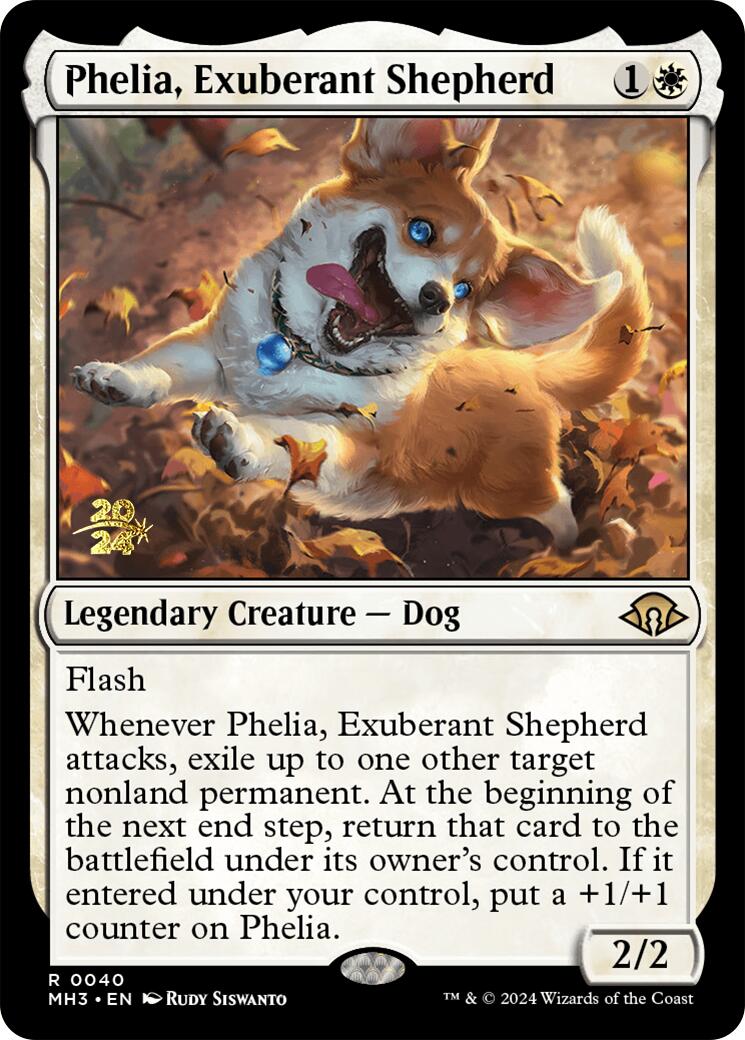 Phelia, Exuberant Shepherd [Modern Horizons 3 Prerelease Promos] | RetroPlay Games