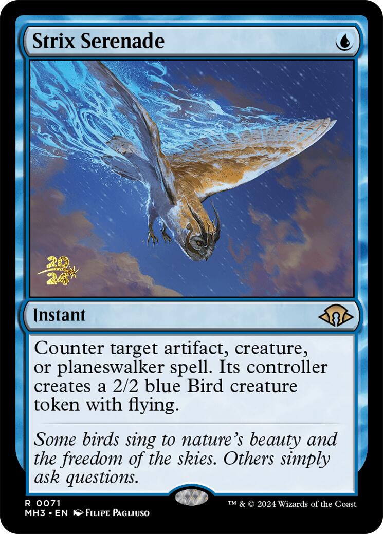 Strix Serenade [Modern Horizons 3 Prerelease Promos] | RetroPlay Games