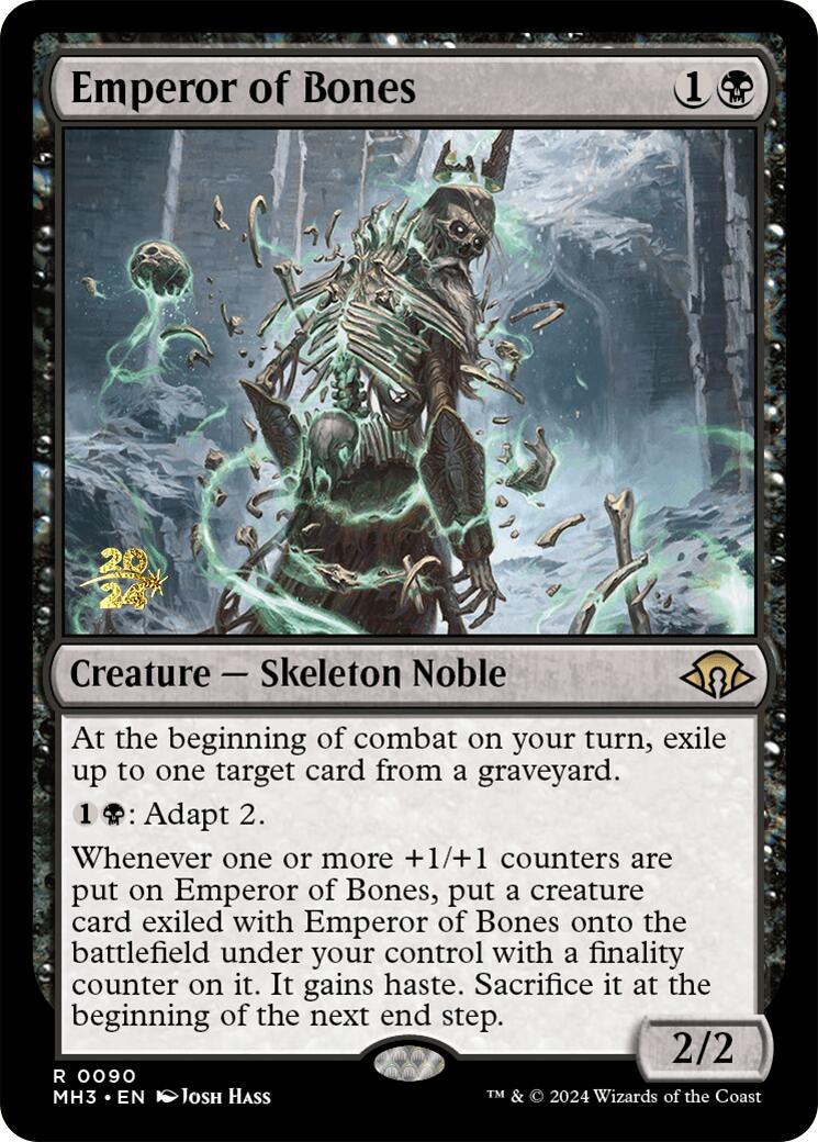 Emperor of Bones [Modern Horizons 3 Prerelease Promos] | RetroPlay Games