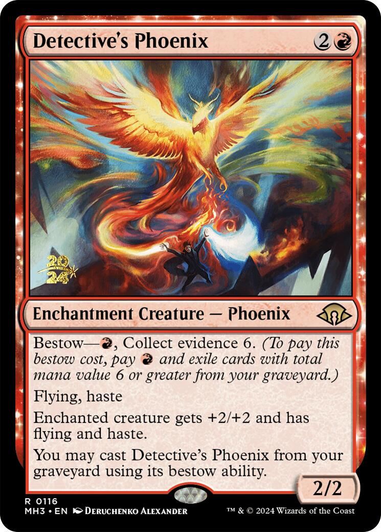 Detective's Phoenix [Modern Horizons 3 Prerelease Promos] | RetroPlay Games