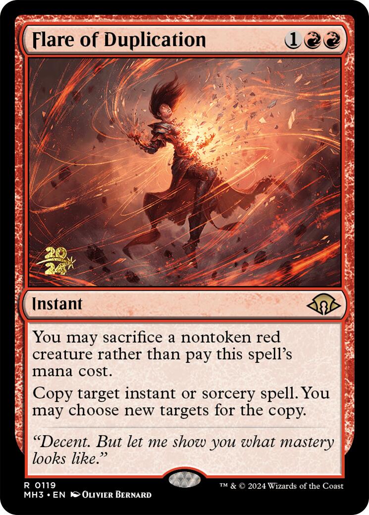 Flare of Duplication [Modern Horizons 3 Prerelease Promos] | RetroPlay Games