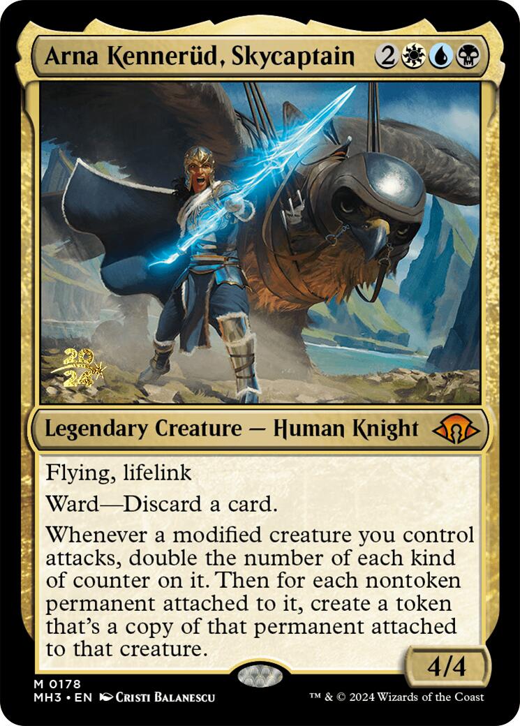 Arna Kennerud, Skycaptain [Modern Horizons 3 Prerelease Promos] | RetroPlay Games