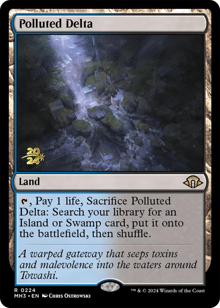 Polluted Delta [Modern Horizons 3 Prerelease Promos] | RetroPlay Games