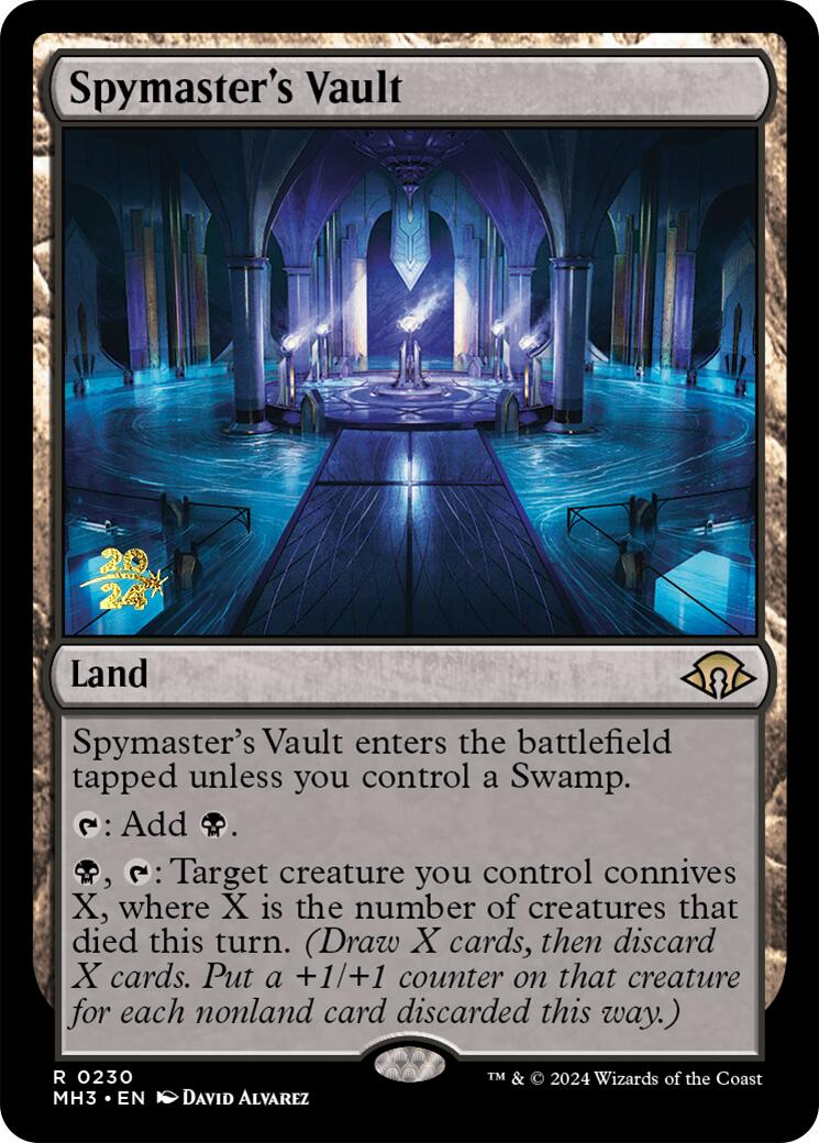 Spymaster's Vault [Modern Horizons 3 Prerelease Promos] | RetroPlay Games