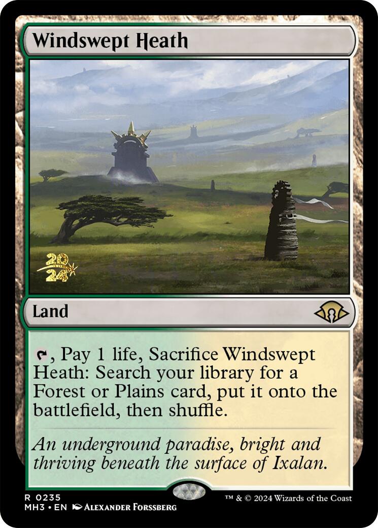 Windswept Heath [Modern Horizons 3 Prerelease Promos] | RetroPlay Games