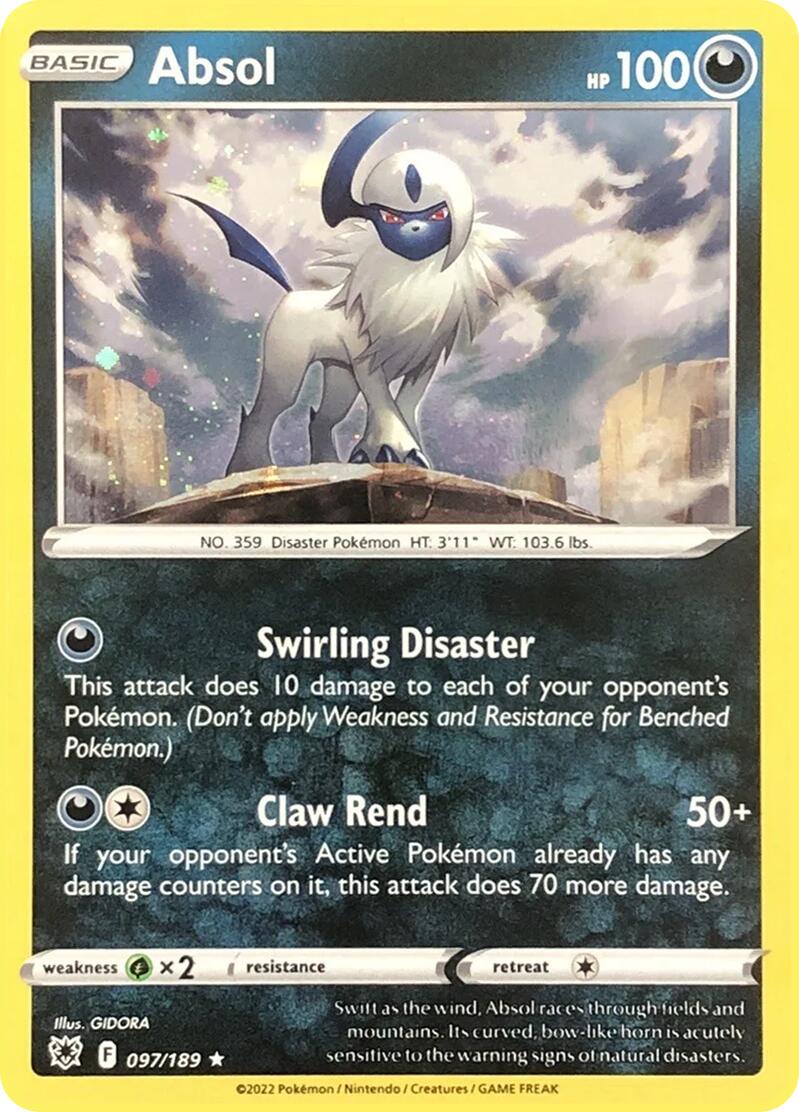 Absol (097/189) (Cosmos Holo) [Miscellaneous Cards] | RetroPlay Games