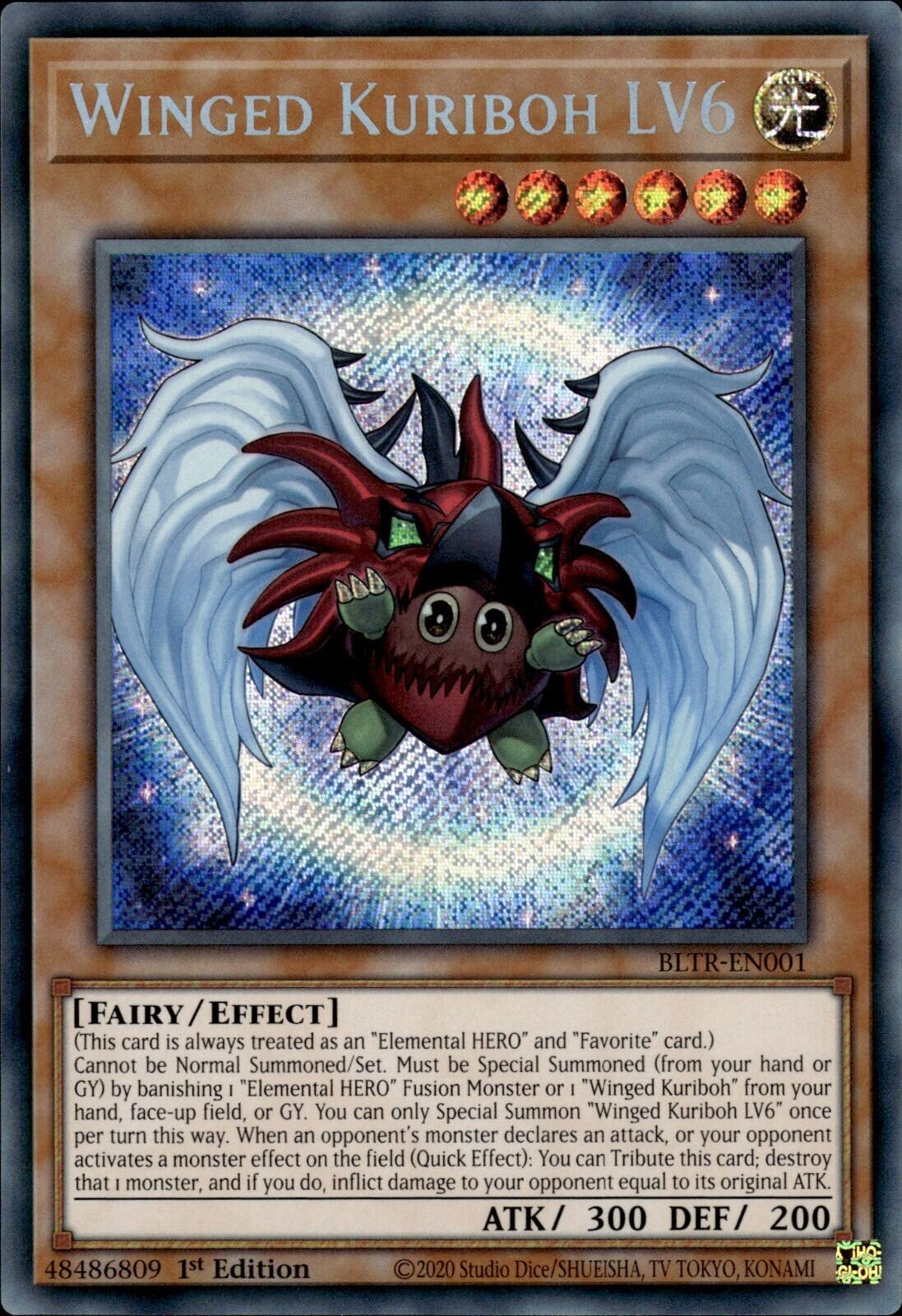 Winged Kuriboh LV6 [BLTR-EN001] Secret Rare | RetroPlay Games