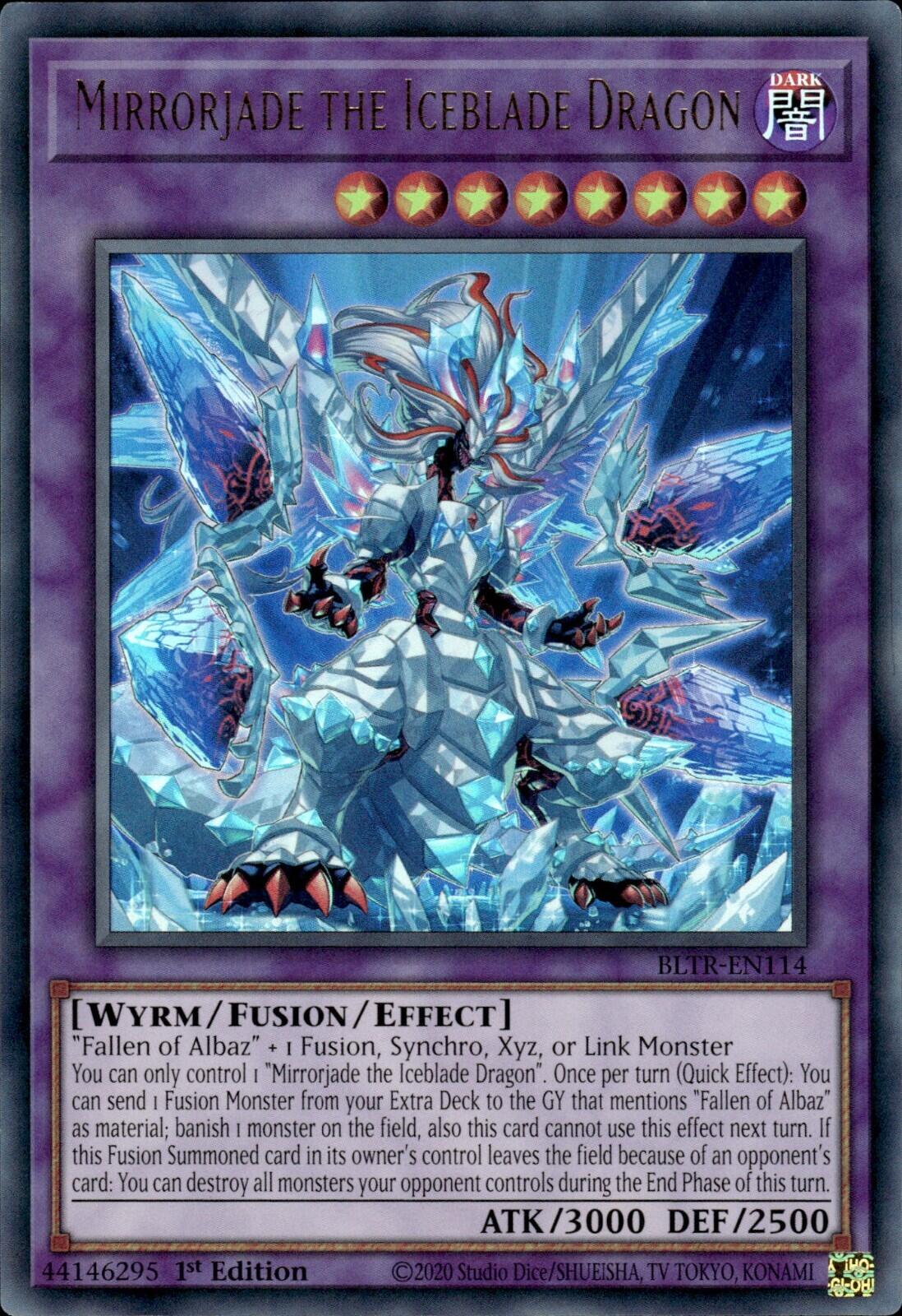 Mirrorjade the Iceblade Dragon [BLTR-EN114] Ultra Rare | RetroPlay Games