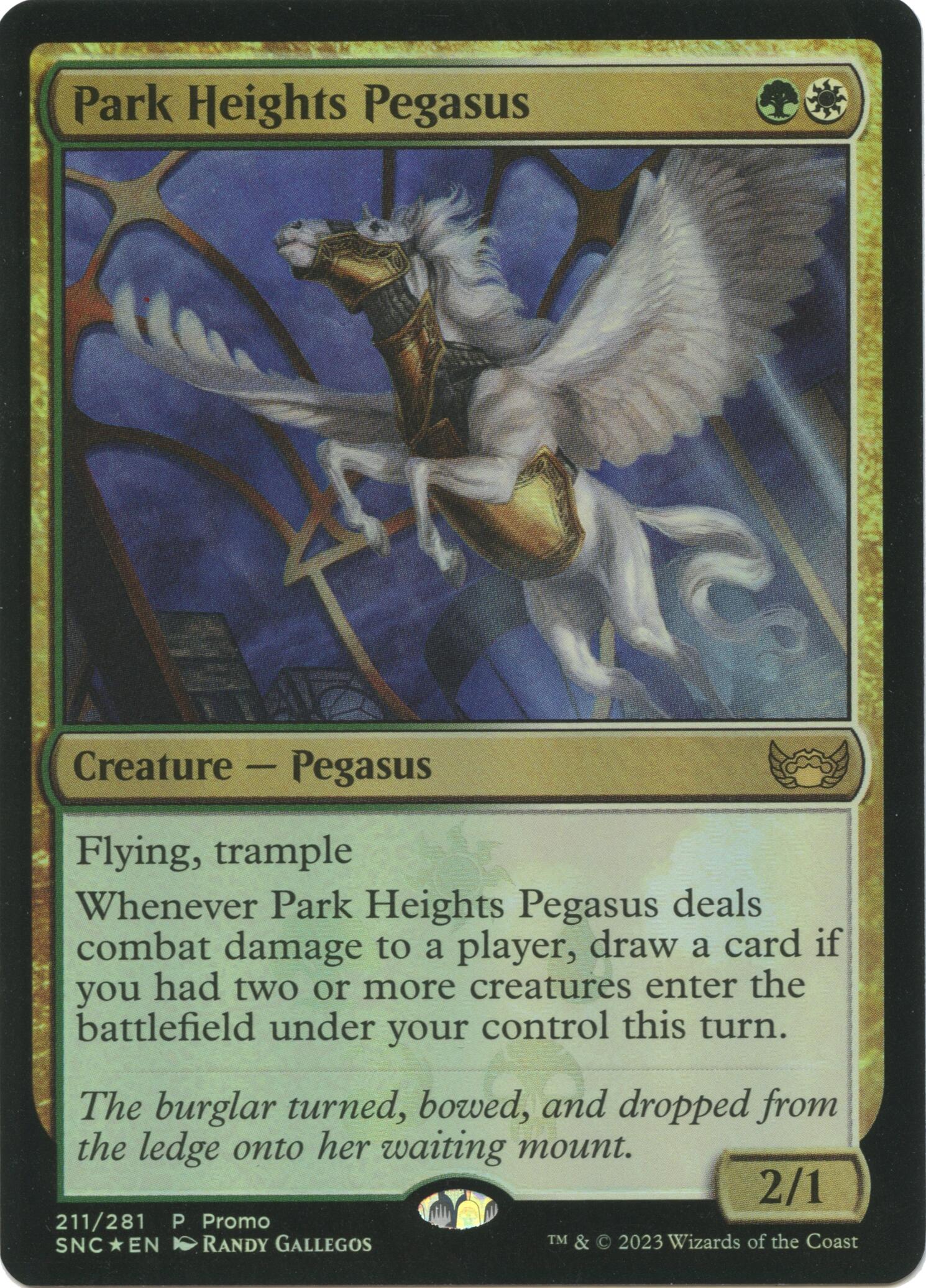 Park Heights Pegasus [Media Promos] | RetroPlay Games