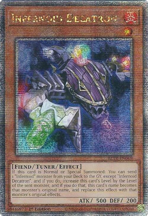 Infernoid Decatron (Quarter Century Secret Rare) [BLTR-EN069] Quarter Century Secret Rare | RetroPlay Games