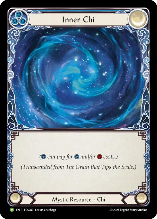 The Grain that Tips the Scale // Inner Chi [LGS289] (Promo)  Rainbow Foil | RetroPlay Games