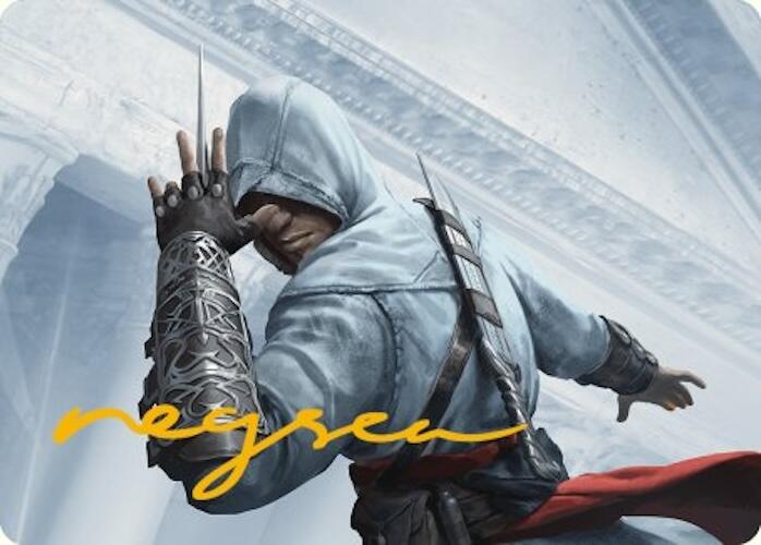 Altair Ibn-La'Ahad Art Card (Gold-Stamped Signature) [Assassin's Creed Art Series] | RetroPlay Games