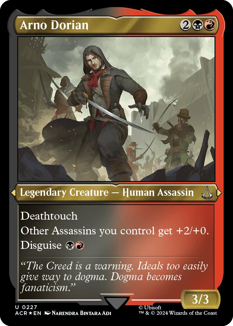 Arno Dorian (Foil Etched) [Assassin's Creed] | RetroPlay Games
