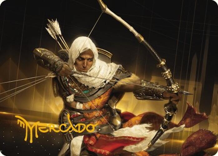 Bayek of Siwa Art Card (Gold-Stamped Signature) [Assassin's Creed Art Series] | RetroPlay Games
