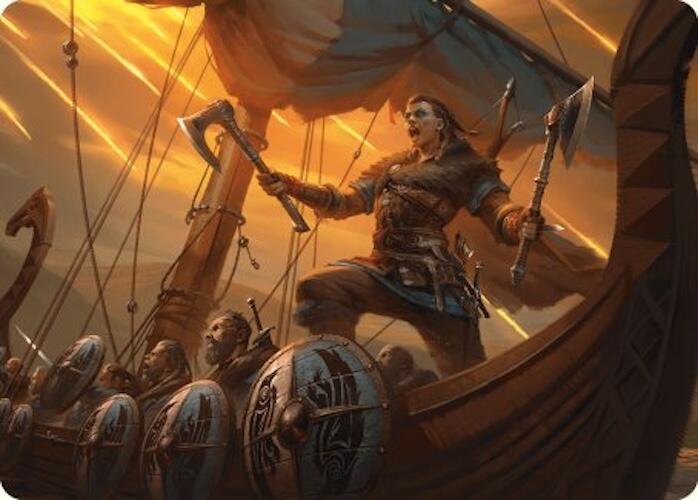 Eivor, Battle-Ready Art Card [Assassin's Creed Art Series] | RetroPlay Games