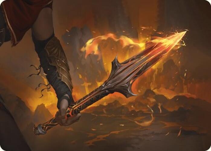 The Spear of Leonidas Art Card [Assassin's Creed Art Series] | RetroPlay Games