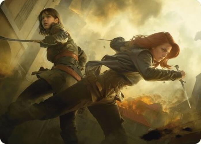 Mary Read and Anne Bonny Art Card [Assassin's Creed Art Series] | RetroPlay Games