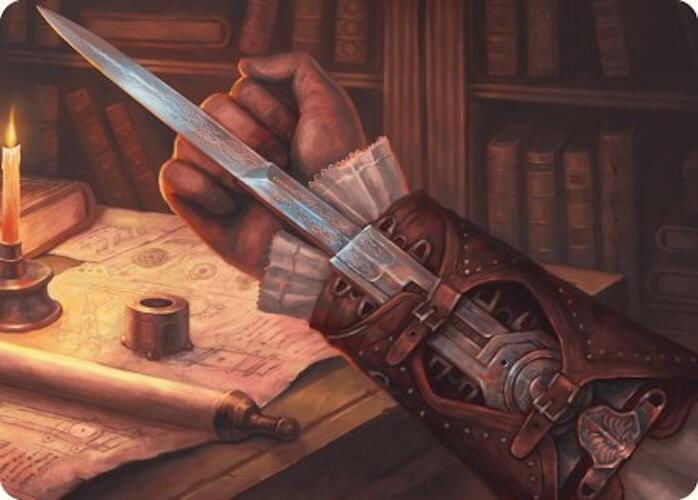 Hidden Blade Art Card [Assassin's Creed Art Series] | RetroPlay Games