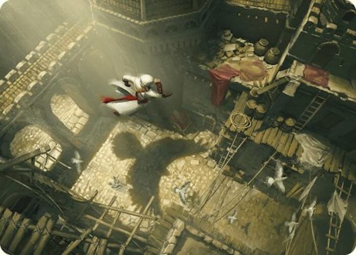 Rooftop Bypass Art Card [Assassin's Creed Art Series] | RetroPlay Games