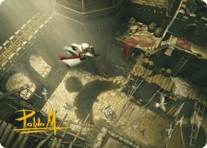Rooftop Bypass Art Card (Gold-Stamped Signature) [Assassin's Creed Art Series] | RetroPlay Games