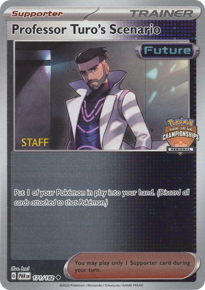 Professor Turo's Scenario (171/182) (2023 Regional Championships Staff) [League & Championship Cards] | RetroPlay Games