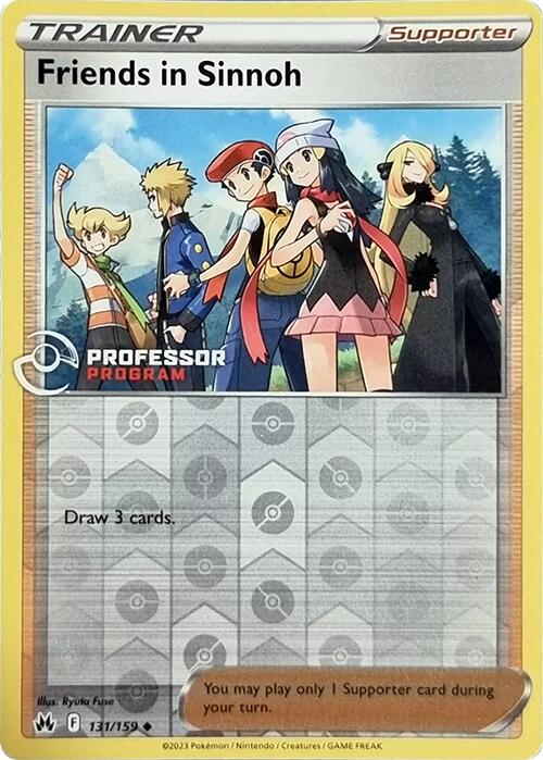 Friends in Sinnoh (131/159) (2023) [Professor Program Promos] | RetroPlay Games