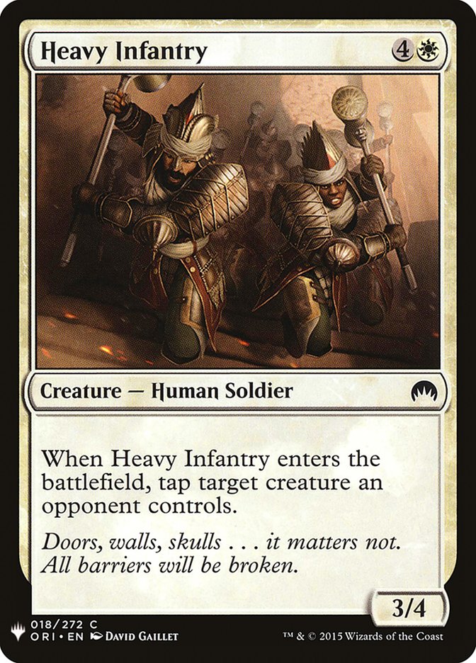 Heavy Infantry [Mystery Booster] | RetroPlay Games