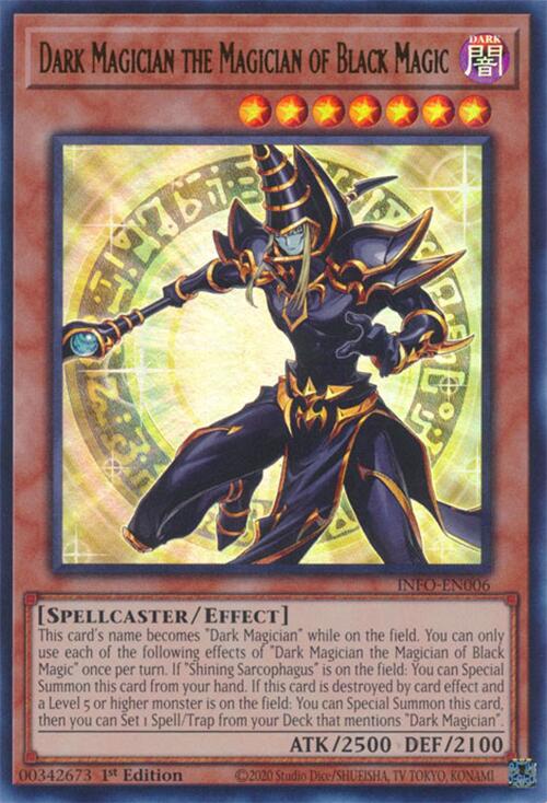 Dark Magician the Magician of Black Magic [INFO-EN006] Ultra Rare | RetroPlay Games