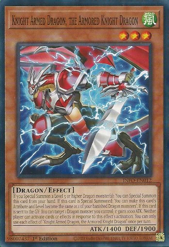 Knight Armed Dragon, the Armored Knight Dragon [INFO-EN012] Common | RetroPlay Games